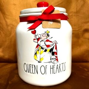 Rae dunn Disney Queen of hearts canister